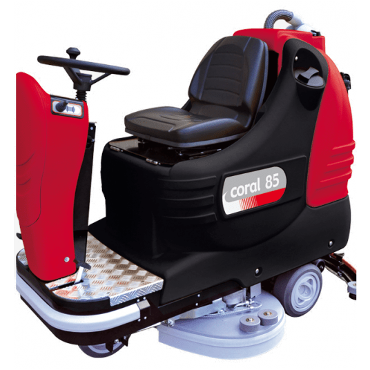 Adiatek Coral 85 BT z napedem na tylne koła czerwono czarna -zdjęcie numer 1