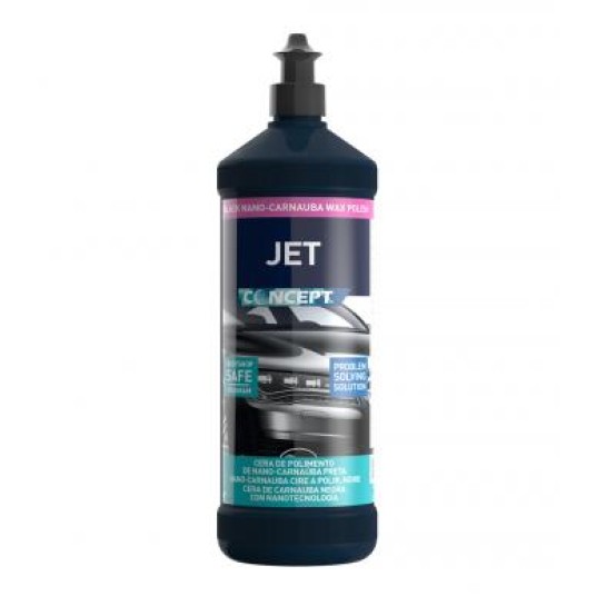 JET BLACK 1L. NANO WAX