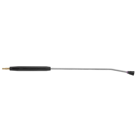 Lanca 1000 mm. ze stali szlachetnej z dyszą płaską 25'' 060 szybkozłącze D12 Kw -zdjęcie numer 1