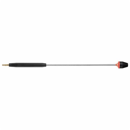 Lanca 1000 mm ze stali szlachetnej z dyszą wirową Turbo Killer 080 z szerokim strumieniem szybkozłącze D12 Kw do Kranzle Therm 1400 RP -zdjęcie numer 1