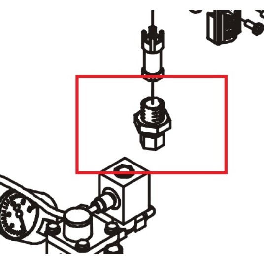 ZŁĄCZE CZUJNIKA PRZEPŁYWOWEGO