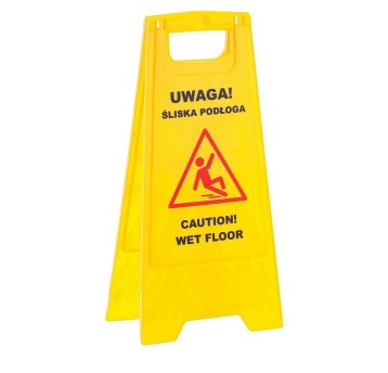 TABLICA ŚLISKA PODŁOGA